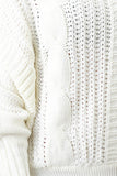 Cable Knit Dolman Mini Dress